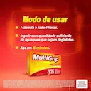 Multigrip Paracetamol 400mg + Cloridrato Fenillefrina 4mg + Maleato de Clorfeniramina 4mg 20 cápsulas