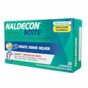 Naldecon Noite Paracetamol 800mg + Cloridrato Fenillefrina 20mg + Maleato de Carbinoxamina 4mg 24 comprimidos