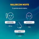 Naldecon Noite Paracetamol 800mg + Cloridrato Fenillefrina 20mg + Maleato de Carbinoxamina 4mg 24 comprimidos