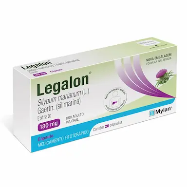 Legalon Silimarina 180mg 20 cápsulas