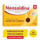 Neosaldina Dipirona 300mg + Mucato de Isometepteno 30mg + Cafeína 30mg 30 drágeas