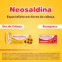 Neosaldina Dipirona 300mg + Mucato de Isometepteno 30mg + Cafeína 30mg 30 drágeas