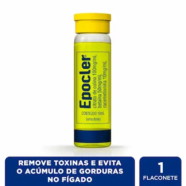 Epocler 100mg/ml + 50mg/ml + 10mg/ml Sabor Abacaxi 1 Flaconete 10ml