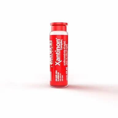 Xantinon Complex Acetilracemetionina 40mg + Citrato de colina 53mg + Betaína 50mg Flaconete 10ml