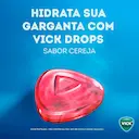 Pastilha Vick Drops Sabor Cereja 5 unidades