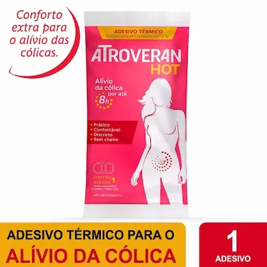 Atroveran Hot Adesivo Térmico - com 1 unidade