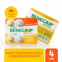 Benegrip MultiDia Paracetamol 800mg + Cloridrato Fenillefrina 20mg 4 comprimidos