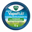 Vick VapoRub Descongestionante Pomada 12g