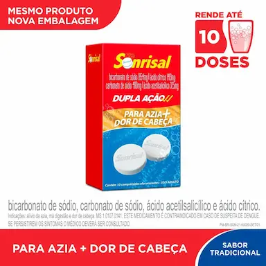 Sonrisal Tradicional 10 comprimidos