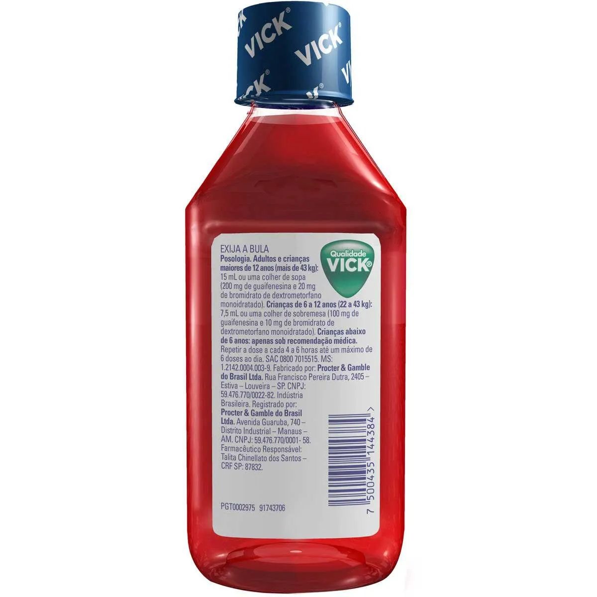 Vick 44E Xarope Expectorante 240ml