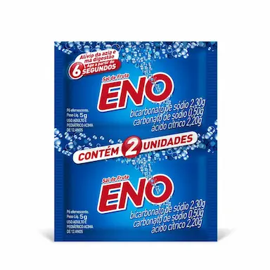 Sal de Fruta Eno Tradicional 2 envelopes 5g cada