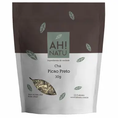 PICãO PRETO CHá DAS PARTES AéREAS AH! NATU 30 GRAMAS