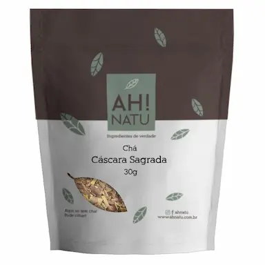 CáSCARA SAGRADA ERVA DA CASCA AH! NATU 30 GRAMAS
