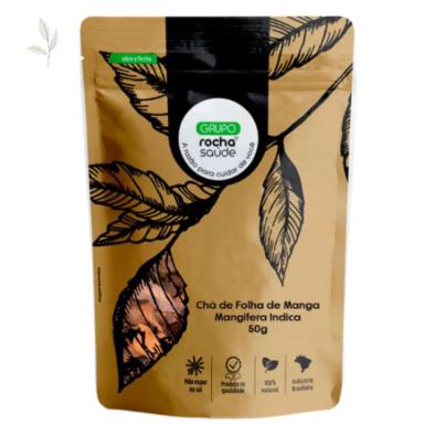 MANGA CHá DA FOLHA MANGIFERA INDICA ROCHA 50 G é BOM