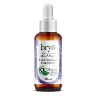 FLORAL BACH ORGâNICO CONCENTRAçãO E MEMóRIA BRYO 30ML ORIGINAL