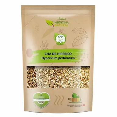 HIPéRICO IMPORTADO ERVA DE SãO JOãO HYPERICUM PERFORATU 100G