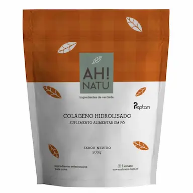 COLáGENO HIDROLISADO AH! NATU ORIGEM FRANCESA PEPTAN 200 GR