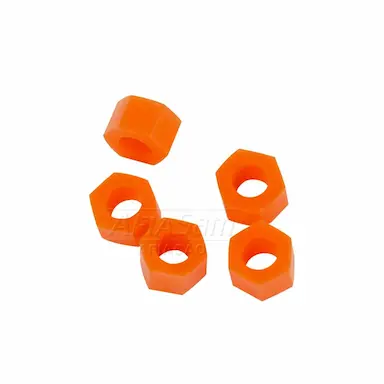 MARCADOR / CODIFICADOR DE INSTRUMENTOS SEXTAVADO SILICONE FAVA LARANJA 10 UN.