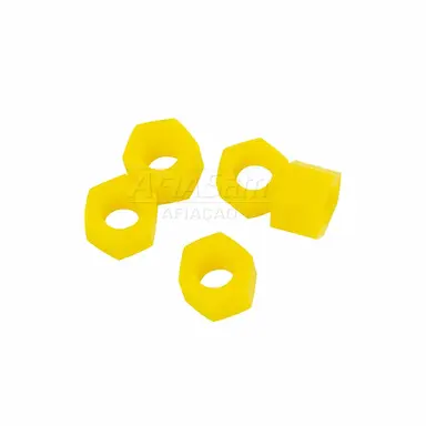 MARCADOR / CODIFICADOR DE INSTRUMENTOS SEXTAVADO SILICONE FAVA AMARELO 10 UN.