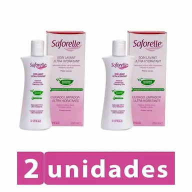 KIT 2 SABONETE ÍNTIMO SAFORELLE ULTRA 250ML