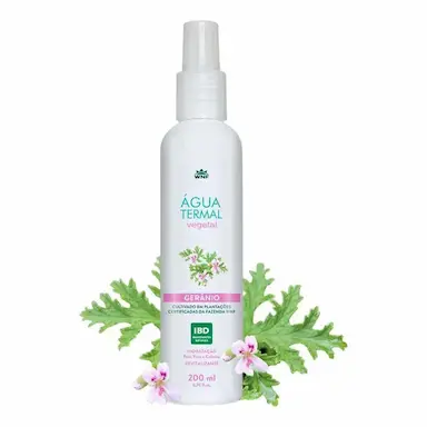 ÁGUA TERMAL GERâNIO WNF 200ML