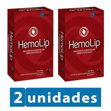 KIT 2 HEMOLIP 30 CáPSULAS GELATINOSAS
