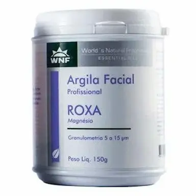 ARGILA FACIAL ROXA NATURAL WNF 150G