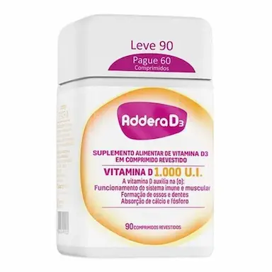 ADDERA D3 VITAMINA D 1.000UI 90 COMPRIMIDOS