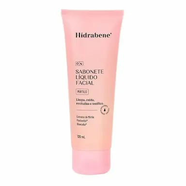 HIDRABENE SABONETE LIQUIDO FACIAL MIRTILO 120ML