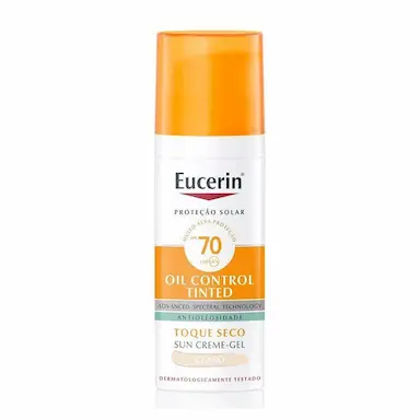 PROTETOR SOLAR EUCERIN SUN OIL CONTROL TINTED FPS 70 CLARO 50G