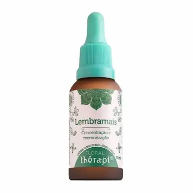 FLORAL LEMBRAMAIS CONCENTRAçãO E MEMORIZAçãO FLORAL THéRAPI 30ML