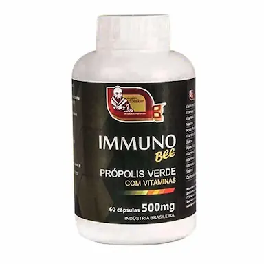 IMMUNO BEE PRóPOLIS VERDE 60 CáPSULAS MOSTEIRO DéVAKAN 500MG