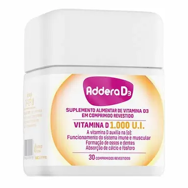 ADDERA D3 VITAMINA D 1.000UI 30 COMPRIMIDOS