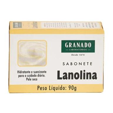 SABONETE EM BARRA LANOLINA GRANADO 90G
