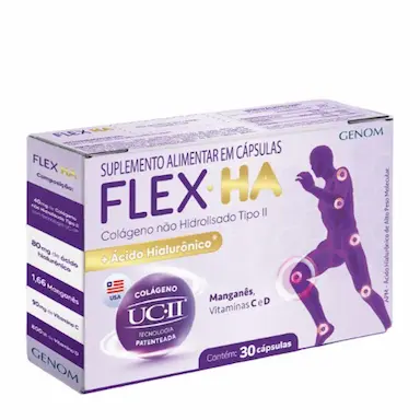 Suplemento Alimentar FLEX HA 30 Cápsulas