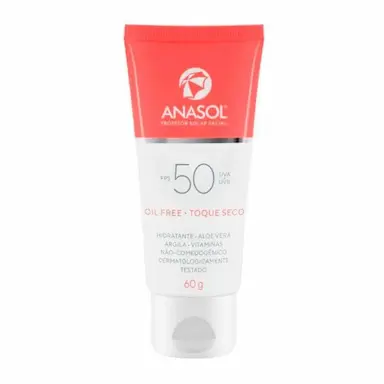 PROTETOR SOLAR ANASOL TOQUE SECO FPS 50 60G