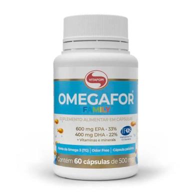 OMEGAFOR FAMILY VITAFOR 60 CáPSULAS