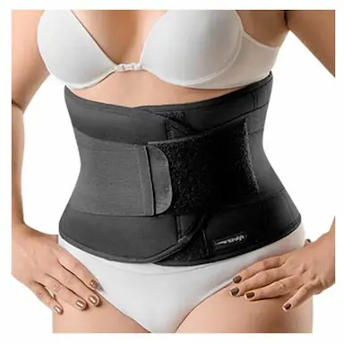 CINTA MODELADORA REDUTORA CINTURA HIDROLIGHT PRETA P