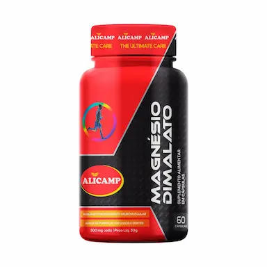 MAGNÉSIO DIMALATO ALICAMP 60 CAPS