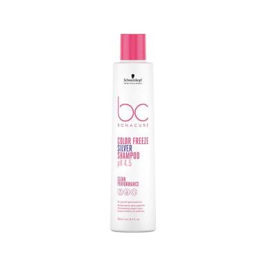 SCHWARZKOPF PROFESSIONAL BC BONACURE COLOR FREEZE SILVER SHAMPOO 250ML