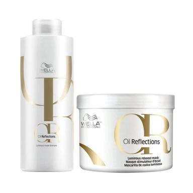 Kit Wella Oil Reflections Profissional - Shampoo E Máscara