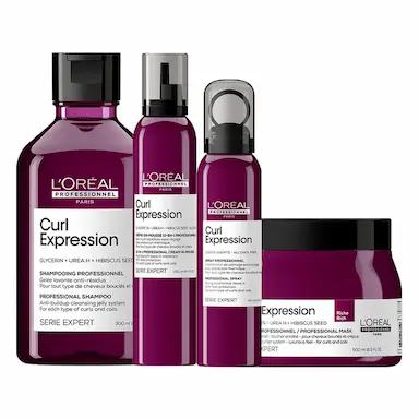 KIT L'OREáL PROFESSIONNEL SERIE EXPERT CURL EXPRESSION HOME CARE COM MáSC RICH 500 ML E 3 PRODUTOS