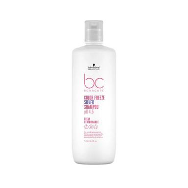 SCHWARZKOPF PROFESSIONAL BC BONACURE COLOR FREEZE SILVER SHAMPOO 1000ML