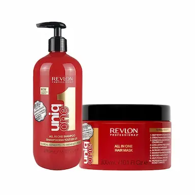 KIT CAPILAR REVLON PROFESSIONAL UNIQ ONE ALL IN ONE - SHAMPOO 490 ML + MáSCARA 300 ML