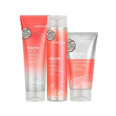 KIT YOUTH JOICO - SHAMPOO E CONDICIONADOR E MáSCARA 150 ML