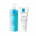 KIT CORPORAL LA ROCHE-POSAY LIPIKAR - SABONETE LíQUIDO CORPORAL E LOçãO HIDRATANTE CORPORAL 200ML