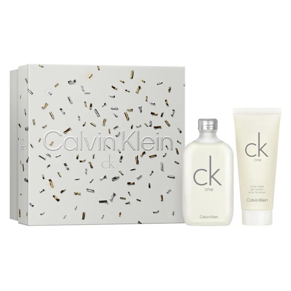 KIT CALVIN KLEIN CK ONE EDT PERFUME UNISSEX 100ML E GEL DE BANHO 100ML