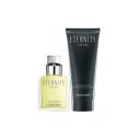 KIT CALVIN KLEIN ETERNITY EDT PERFUME MASCULINO 50ML E GEL DE BANHO 100ML