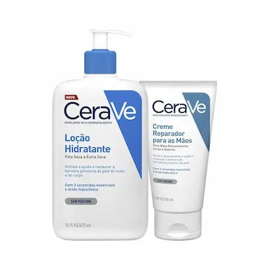 Kit CeraVe Duplo Cuidado (2 Produtos)