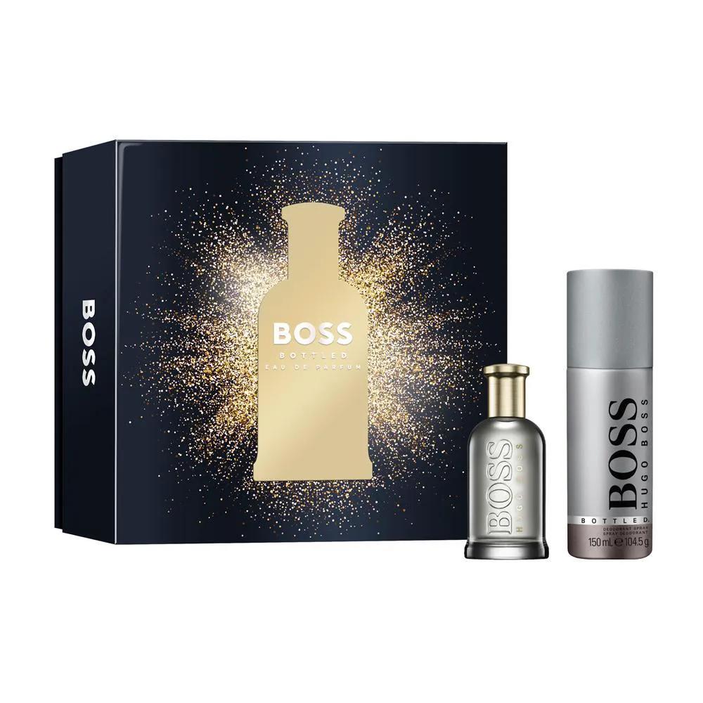 KIT HUGO BOSS BOTTLED EDP PERFUME MASCULINO 50ML E DESODORANTE 150ML